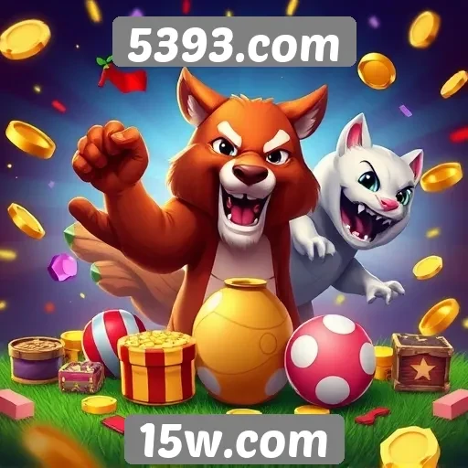 Exploração das ofertas de jogos no 5393.com