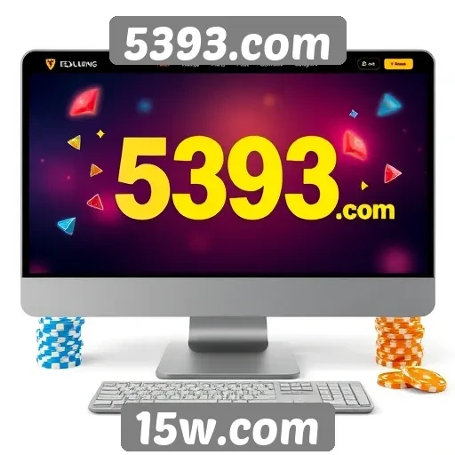 Experiência do usuário no site de jogos 5393.com